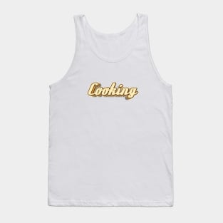 Cooking typography Tank Top